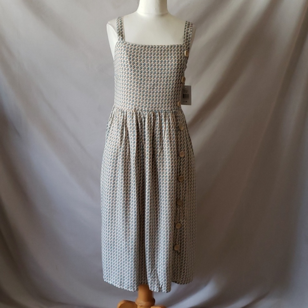 New Midi Multi Color Dress